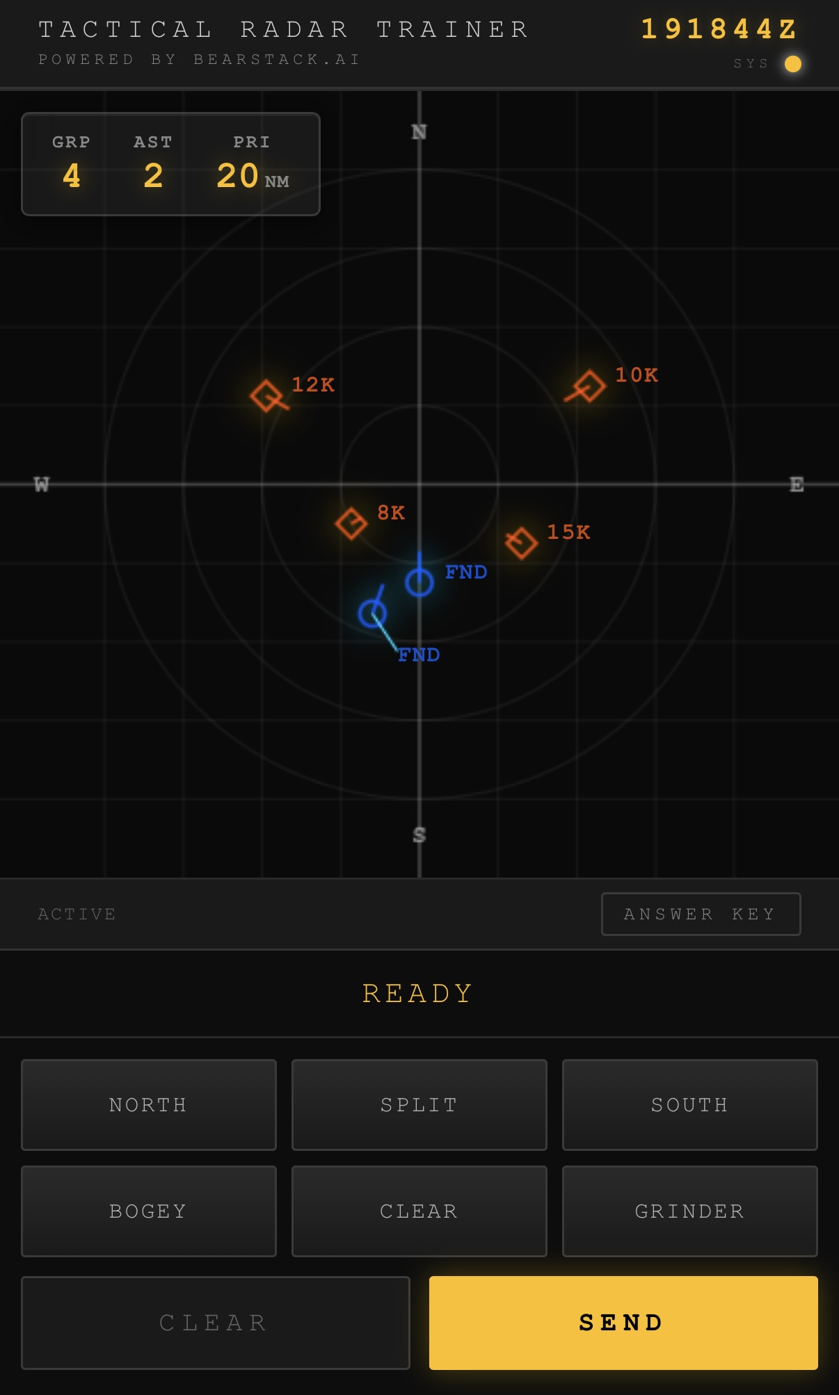 Tactical Radar Display